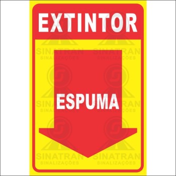 Extintor - espuma 